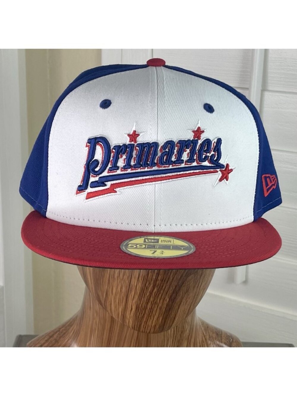 New Era 59Fifty MiLB New Hampshire Fisher Cats ‘Primaries’ Fitted Hat 7 3/4, NWT